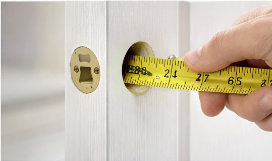 Common U.S. Door Prep Sizes | How to Measure for New Hardware