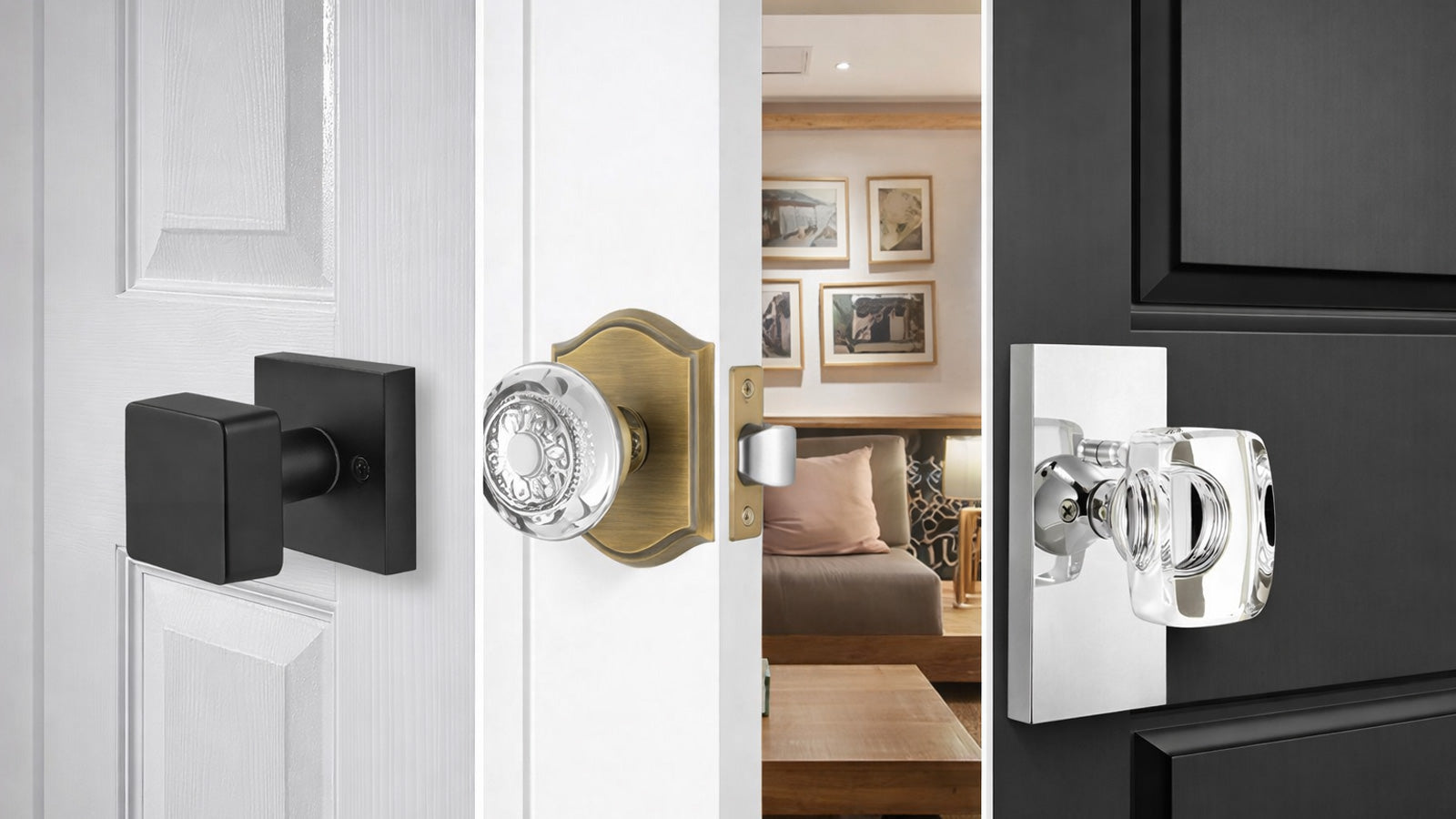 How to Match Door Hardware and Cabinet Hardware in the Same Room