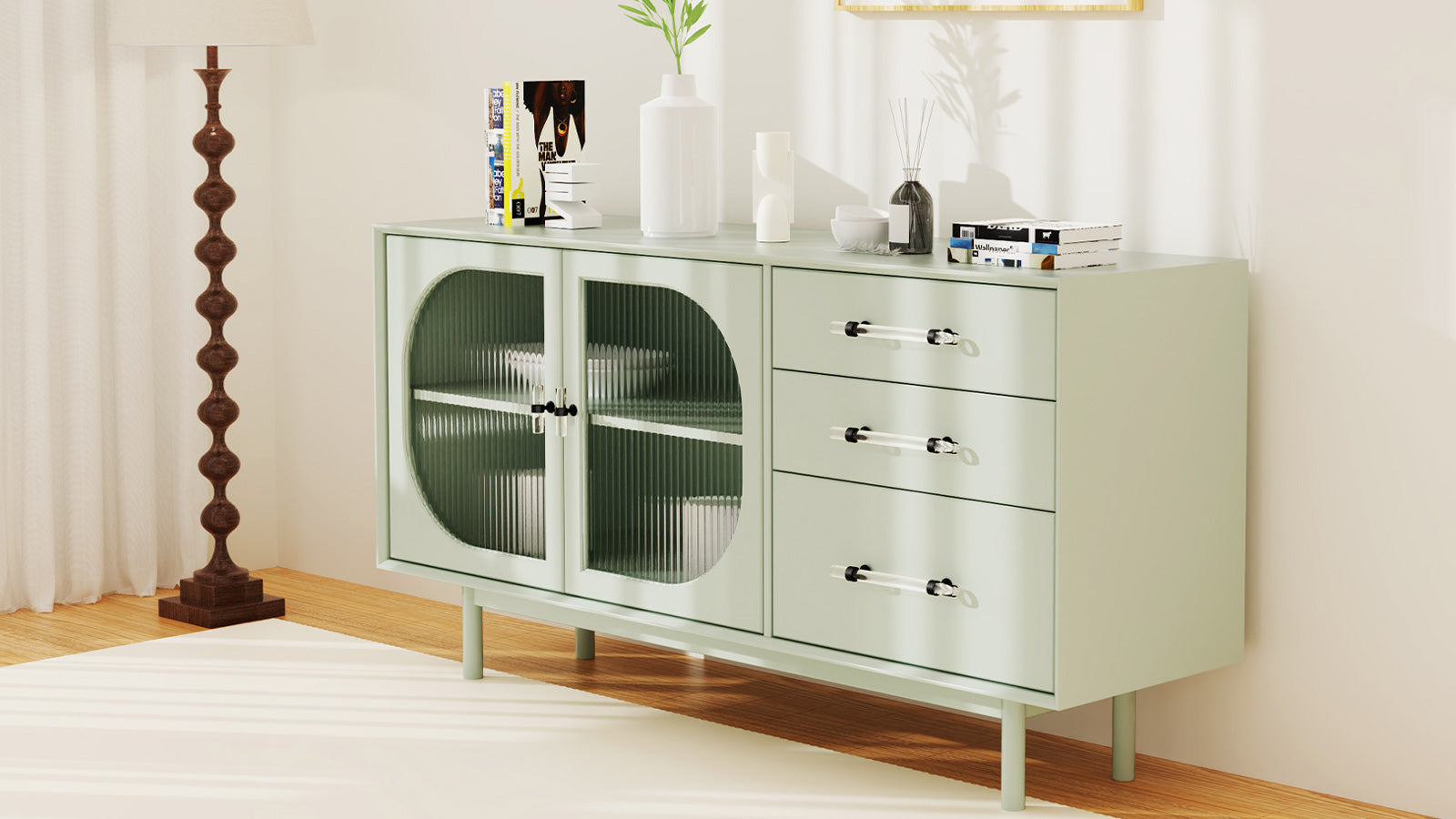 A Light-Filled Upgrade: Crystal Cabinet Knobs for Calm, Modern Spaces