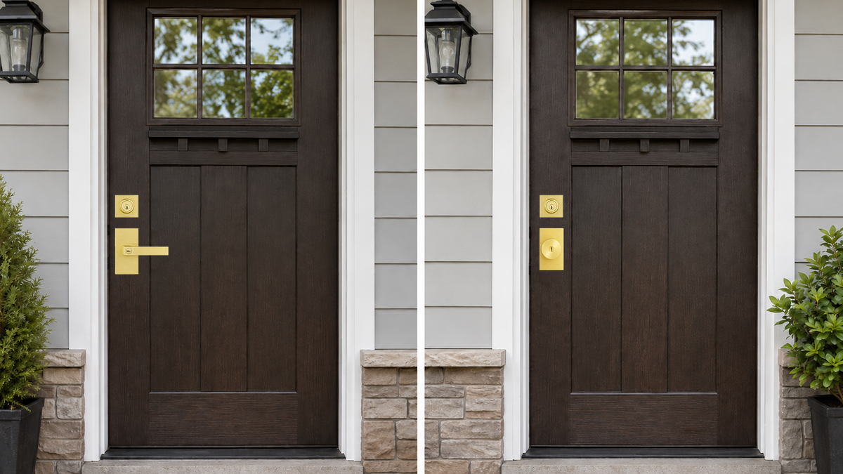 Door Lever vs Door Knob for Front Doors: Which Is the Better Choice?