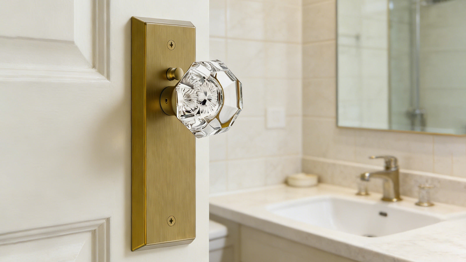 Crystal Door Knobs for Bathrooms: Elegant Ideas for Timeless Spaces
