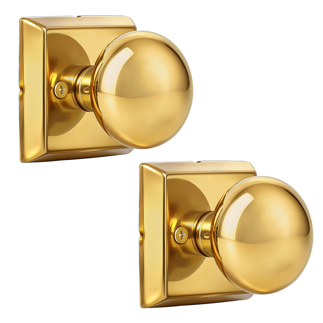 Modern Round Interior Door Knobs | Dummy, Passage & Privacy | SENY