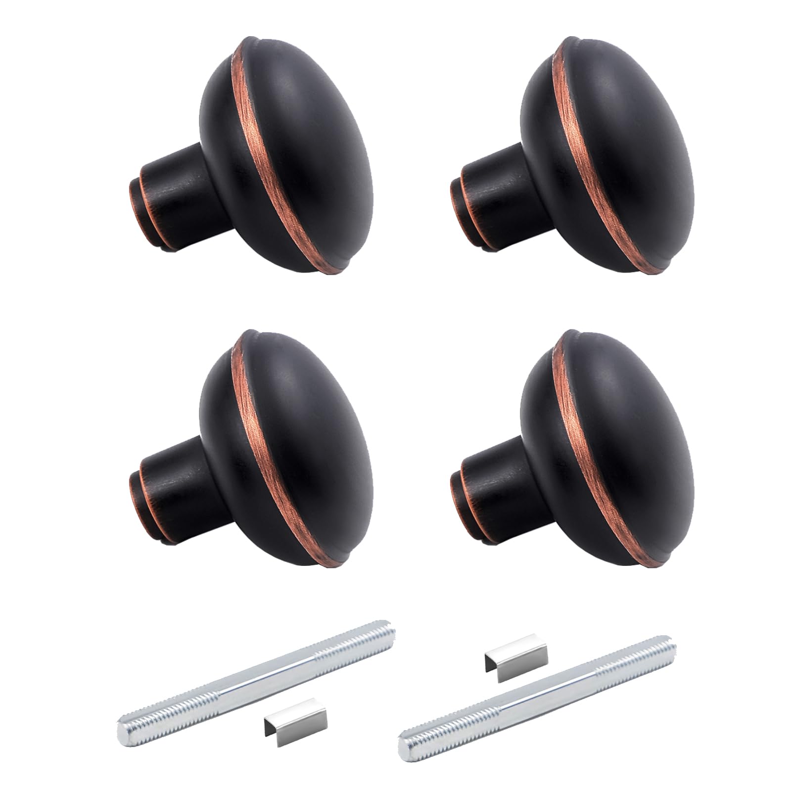 Seny Vintage Mortise Door Knob Replacement Set with Spindle