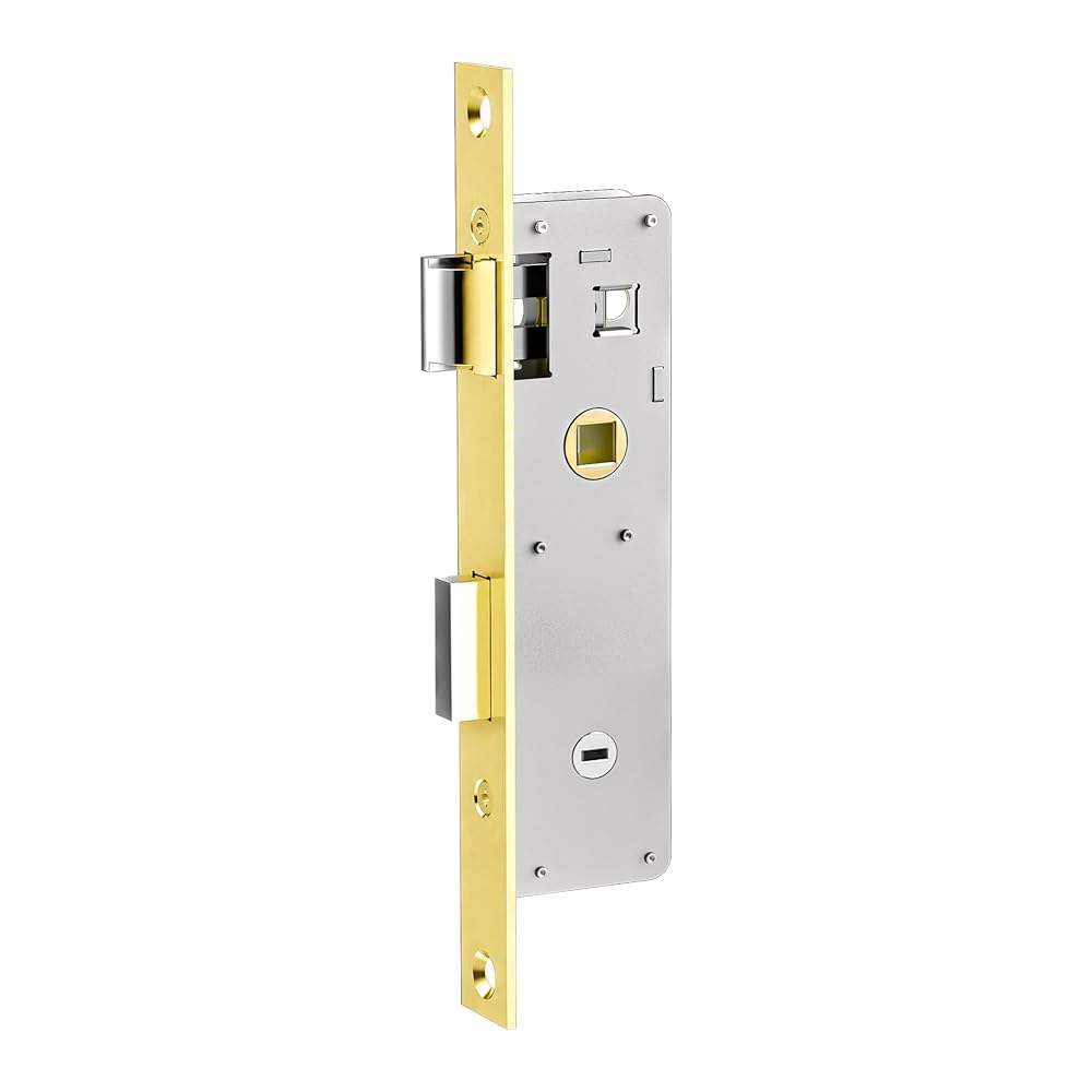 SENY Flat Slot Storm Door Handle & Mortise Lock Replacement for Storm & Screen Doors