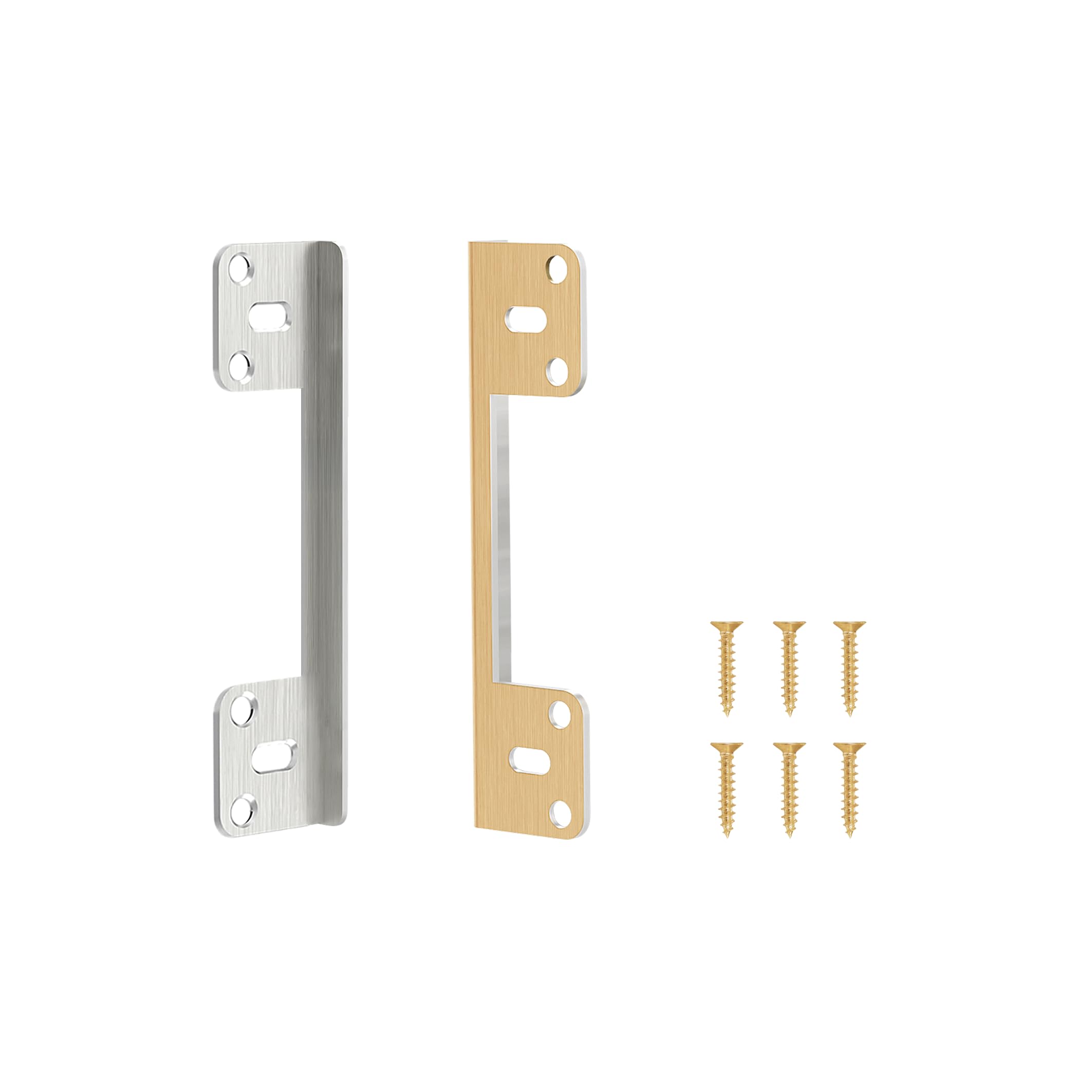 SENY Door Latch Guard Plate – Heavy Duty Door Latch Protector for Outswing Doors