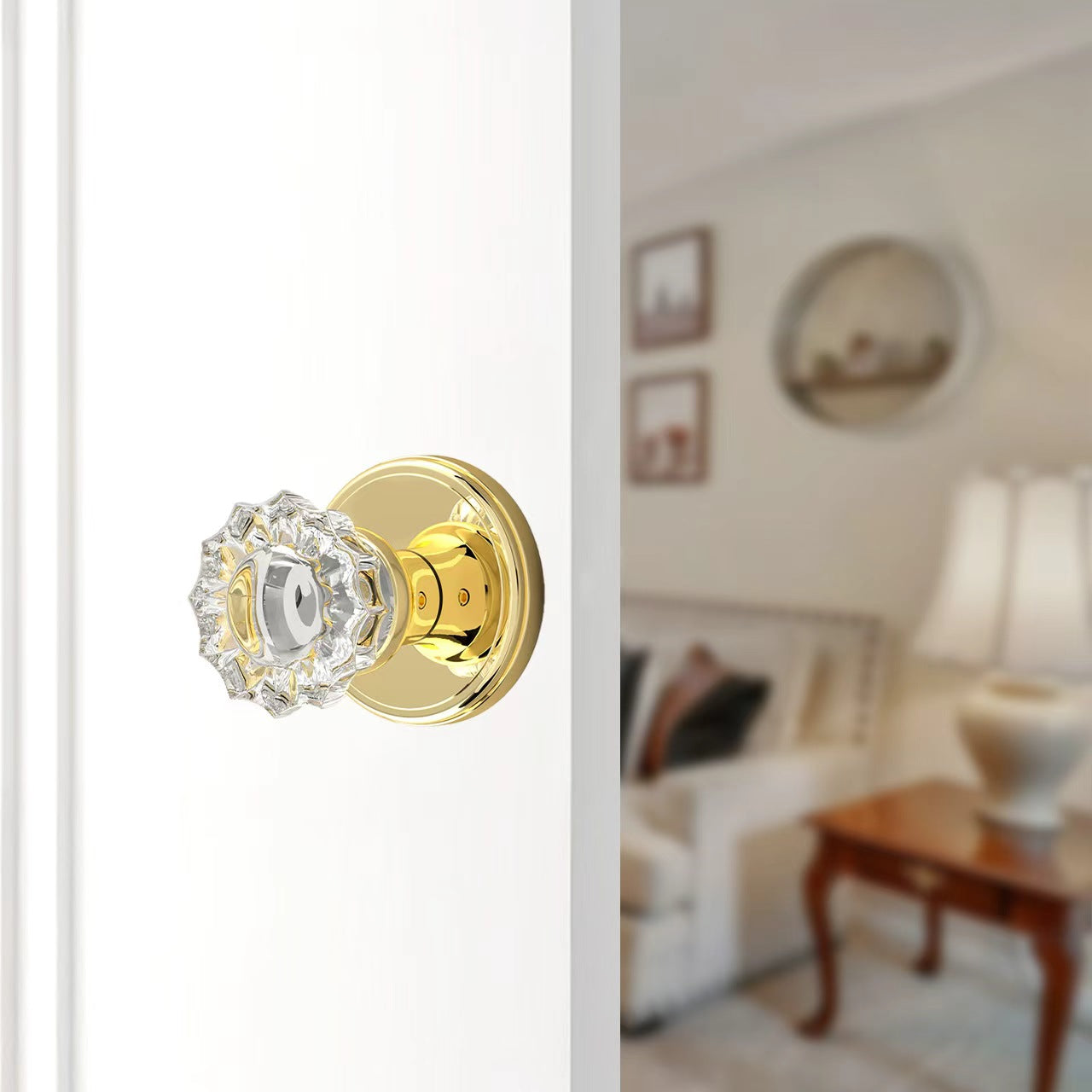 Antique Crystal Door Knobs