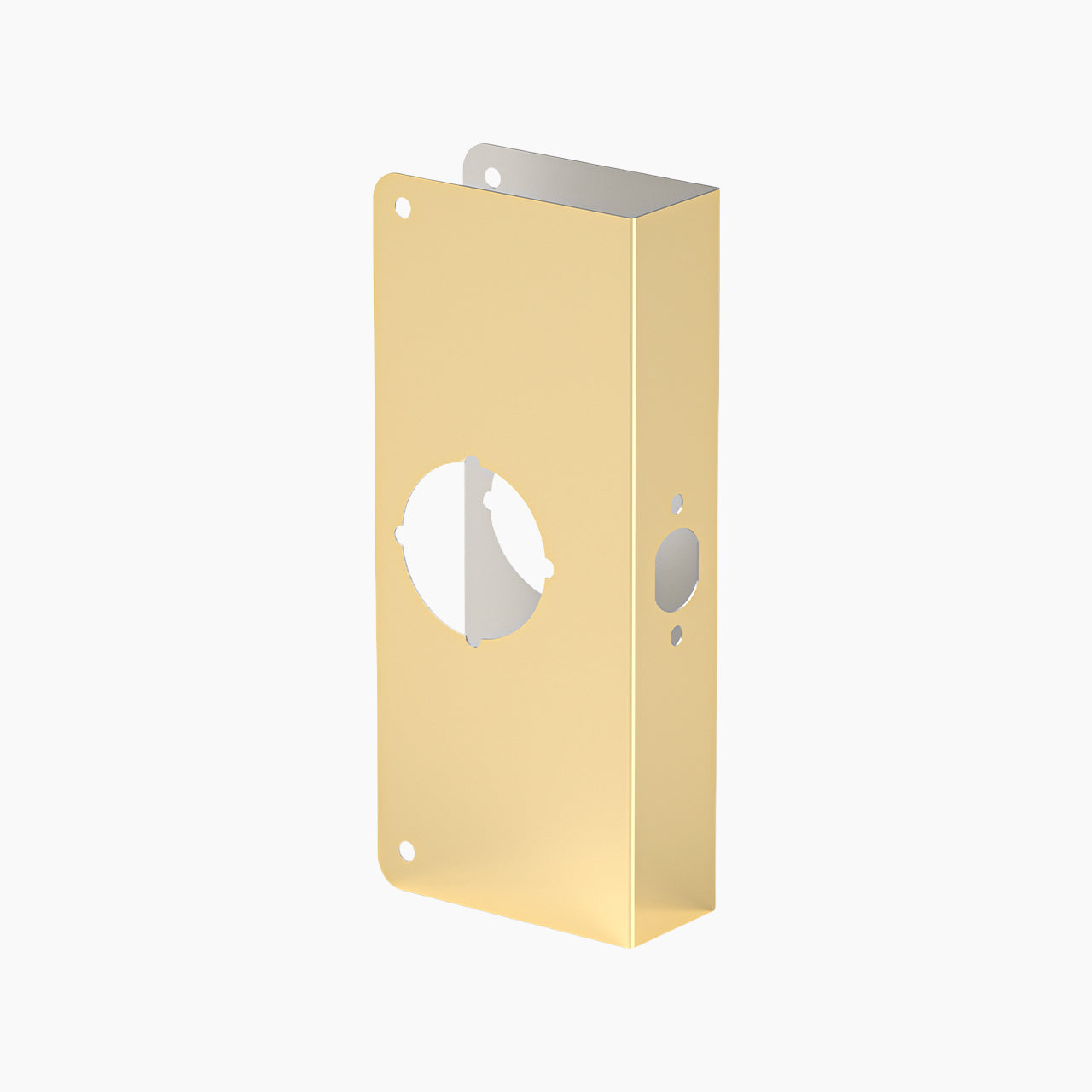 SENY Door Knob & Deadbolt Reinforcement Plate – Heavy Duty Lock Reinforcer for Door Repair & Security - Seny Hardware
