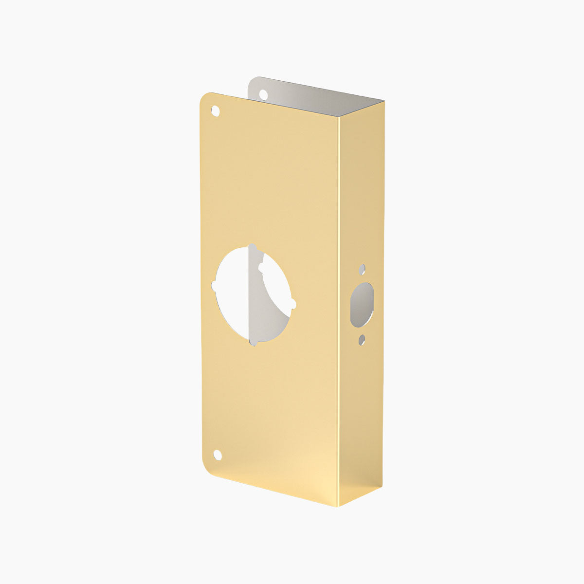 SENY Door Knob & Deadbolt Reinforcement Plate – Heavy Duty Lock Reinforcer for Door Repair & Security - Seny Hardware