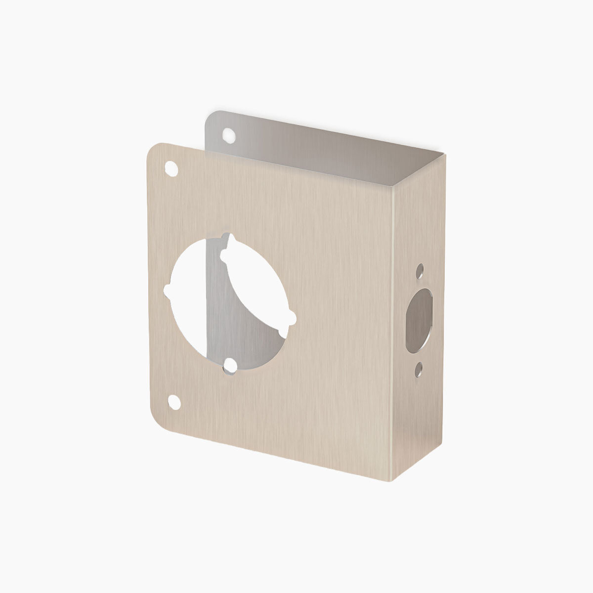 SENY Door Knob & Deadbolt Reinforcement Plate – Heavy Duty Lock Reinforcer for Door Repair & Security - Seny Hardware