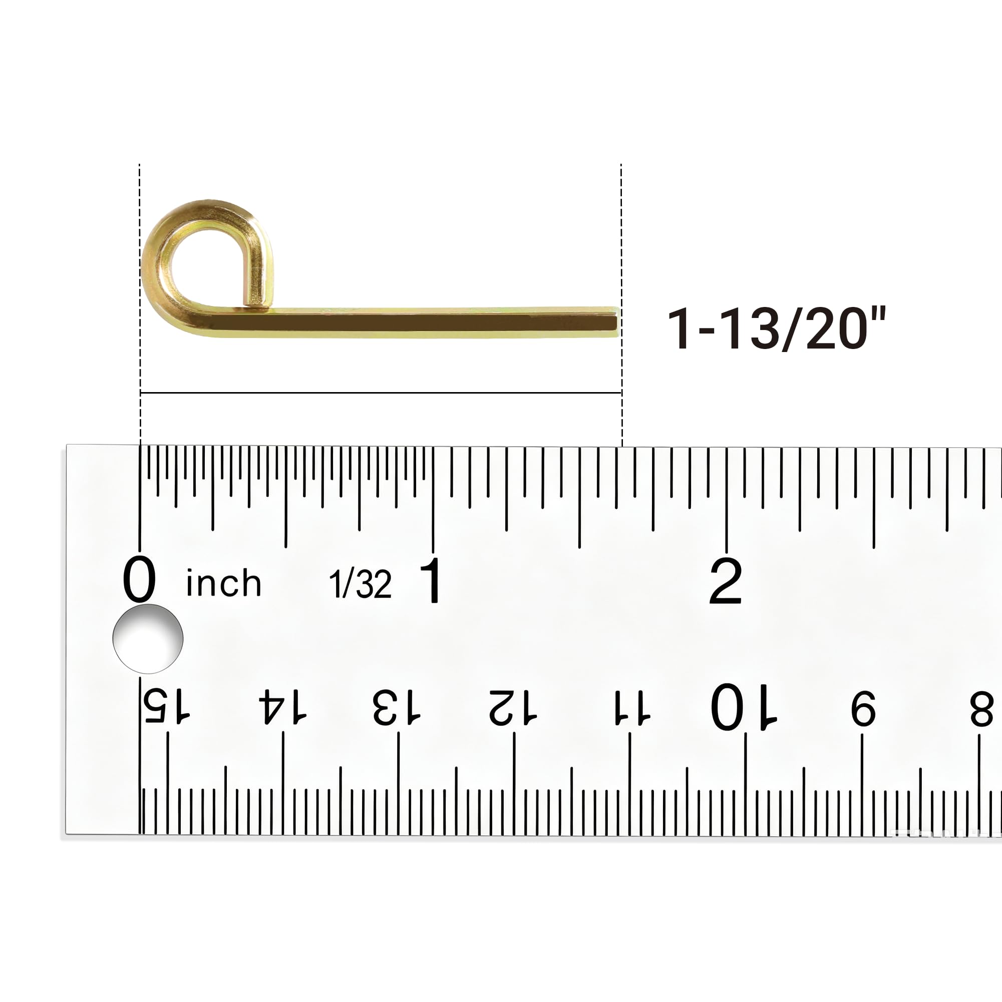 SENY Interior Door Privacy Lock Emergency Key Replacement – Push-Type Privacy Door Knob Spare Keys