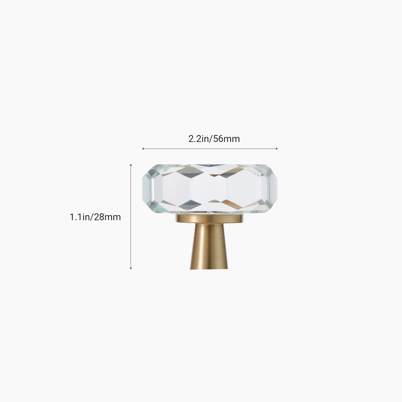 glass knobs and drawer pulls