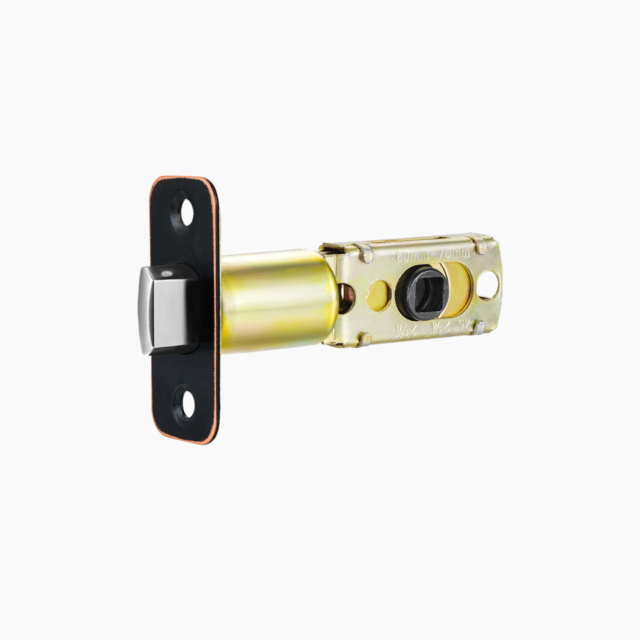 SENY Adjustable Door Latch 60–70mm with 45° Turning Angle – Replacement Deadlatch for Interior & Entry Doors - Seny Hardware