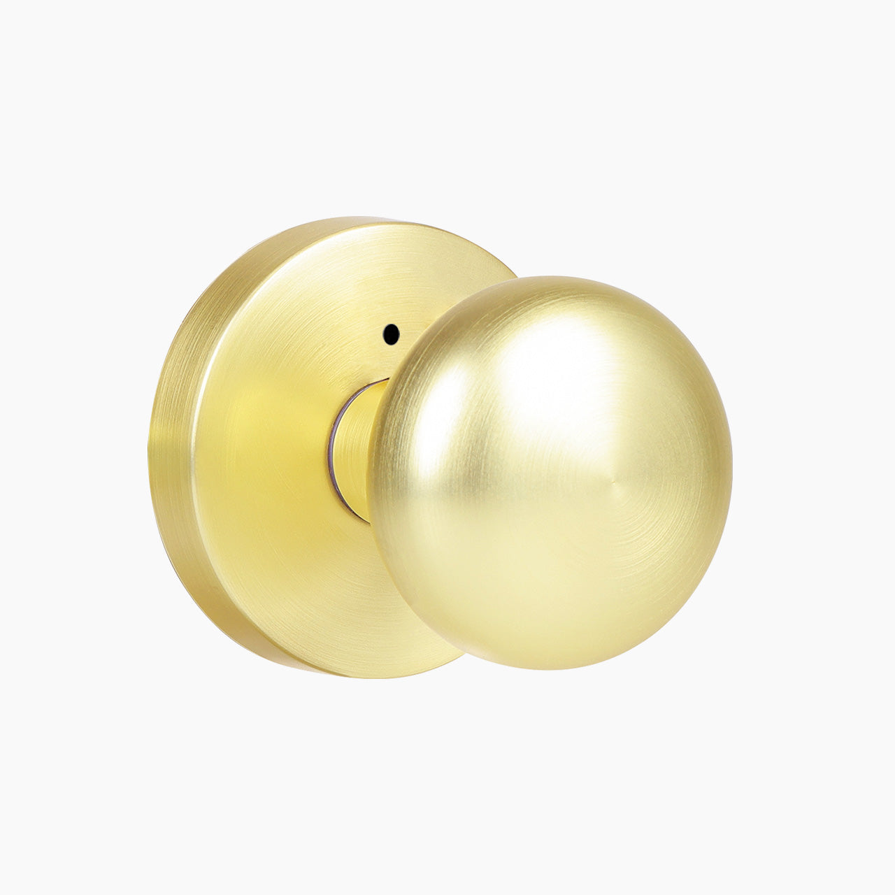 contemporary interior door knobs brushed gold privacy function SENY