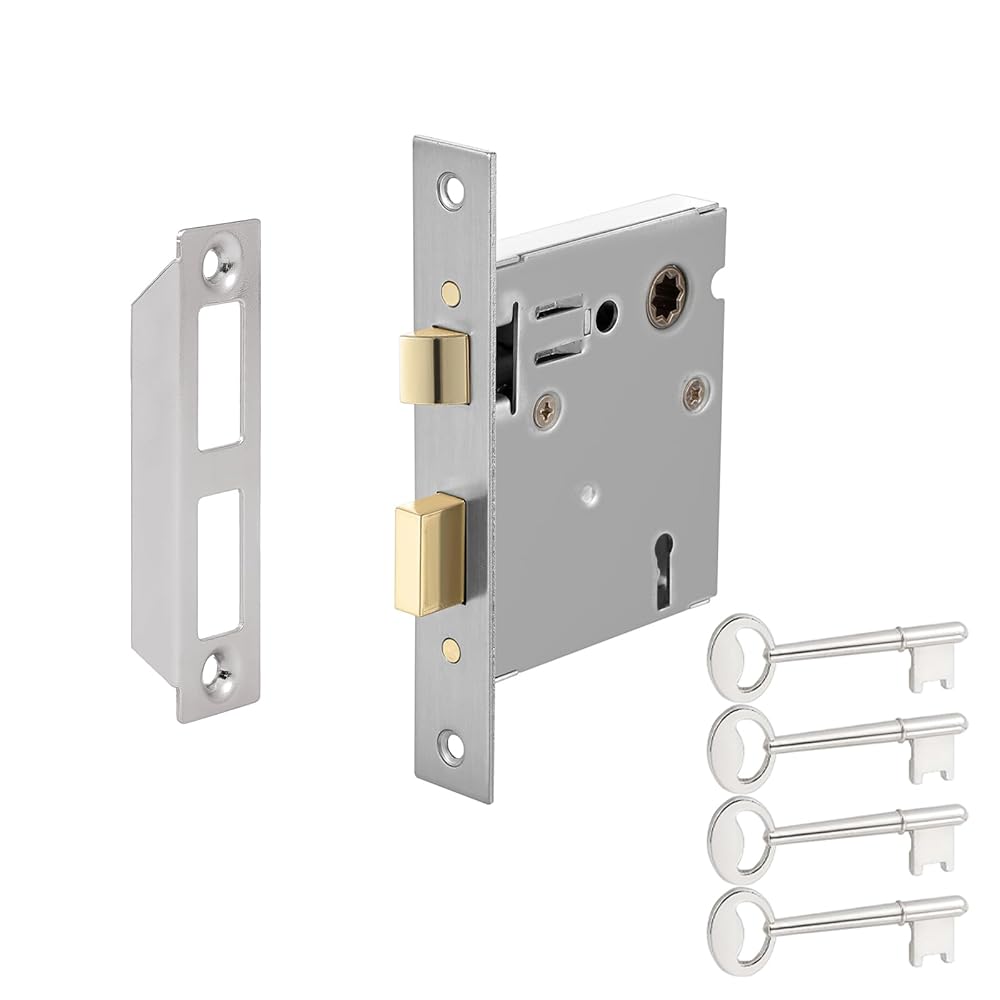 SENY Mortise Lock Body Replacement with Skeleton Keys