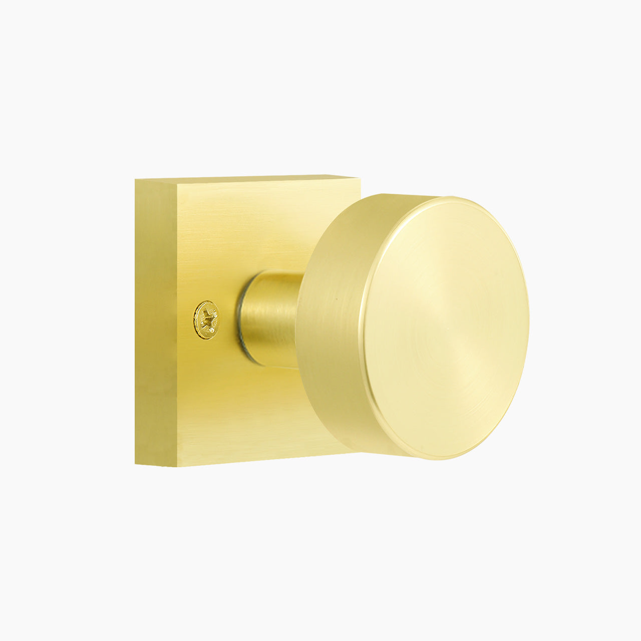 modern interior door knobs brushed gold dummy function minimalist door knobs SENY