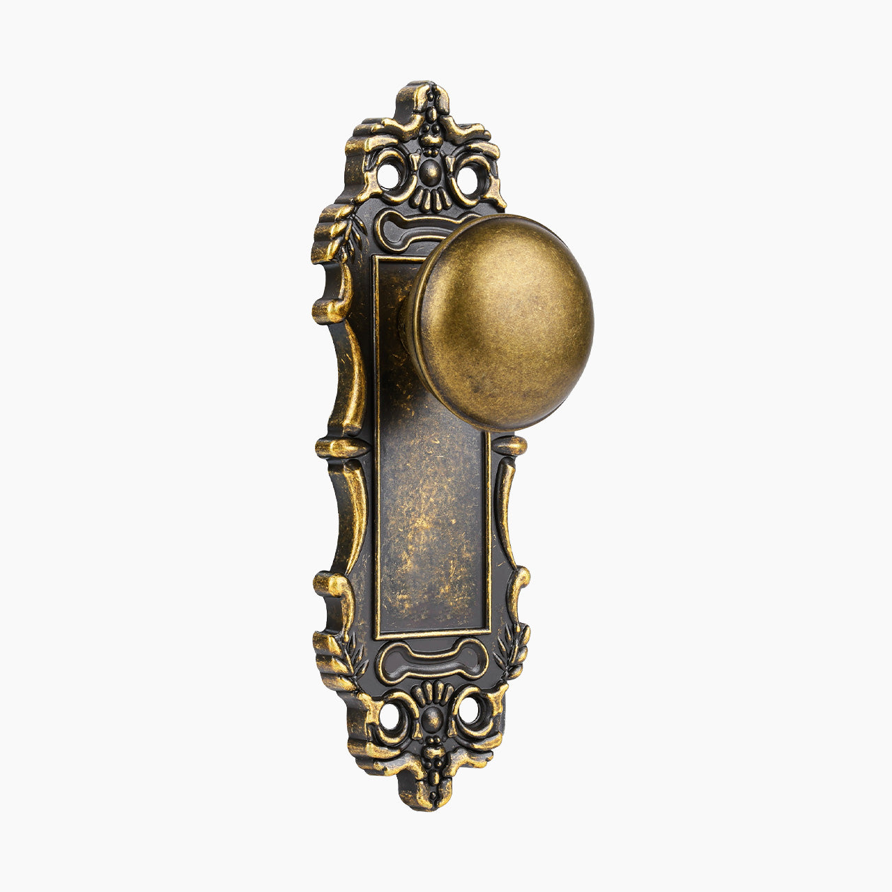 Vintage brass decorative dummy mortise lock set for traditional doors, SENY