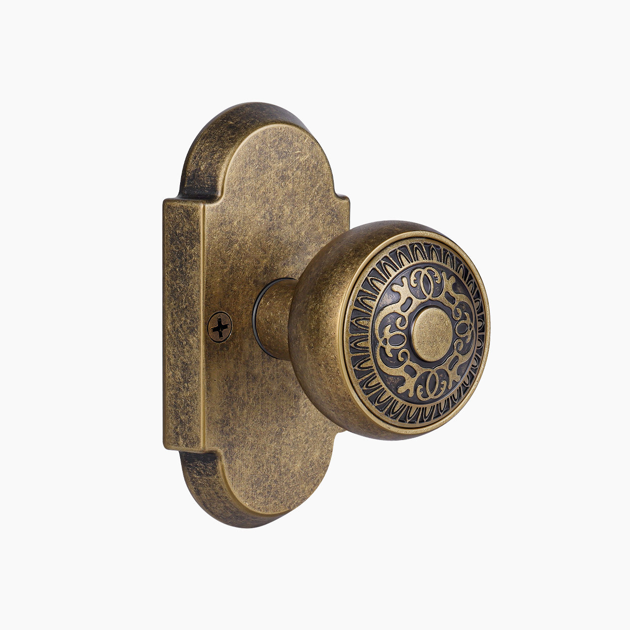vintage door knobs with backplate vintage brass passage function SENY