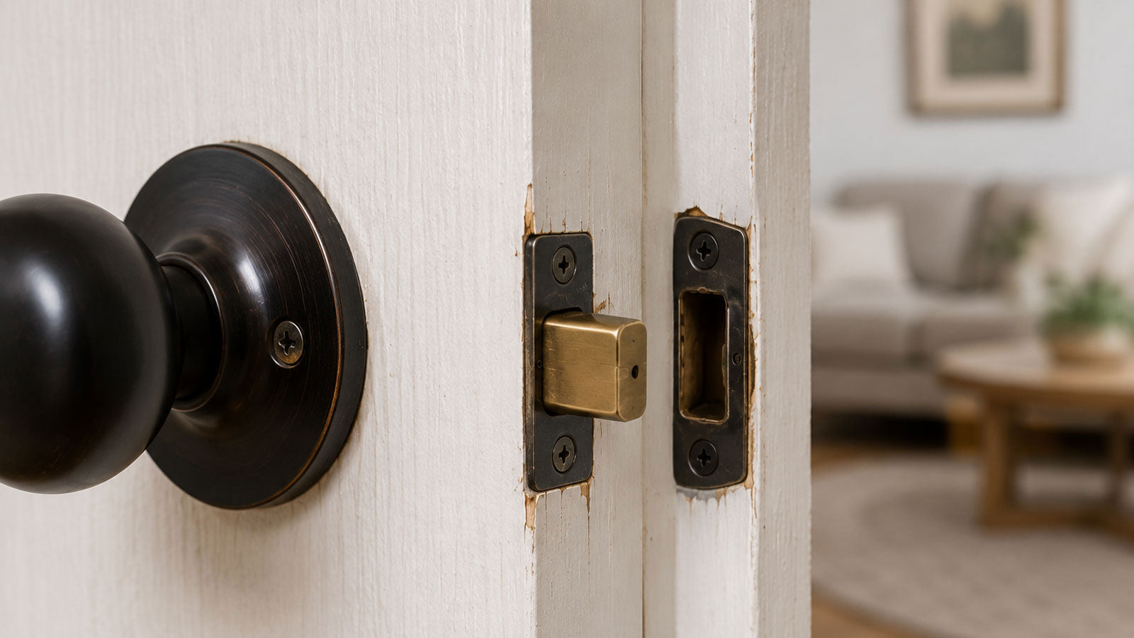 Why Your Door Won't Latch Properly (And How to Fix It)
