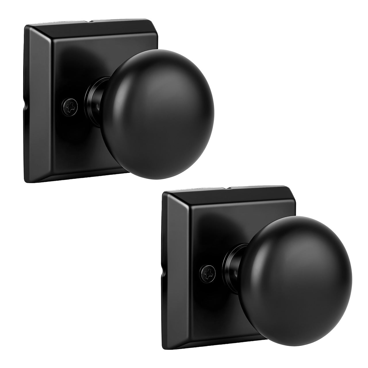 Modern Round Interior Door Knobs | Dummy, Passage & Privacy | SENY