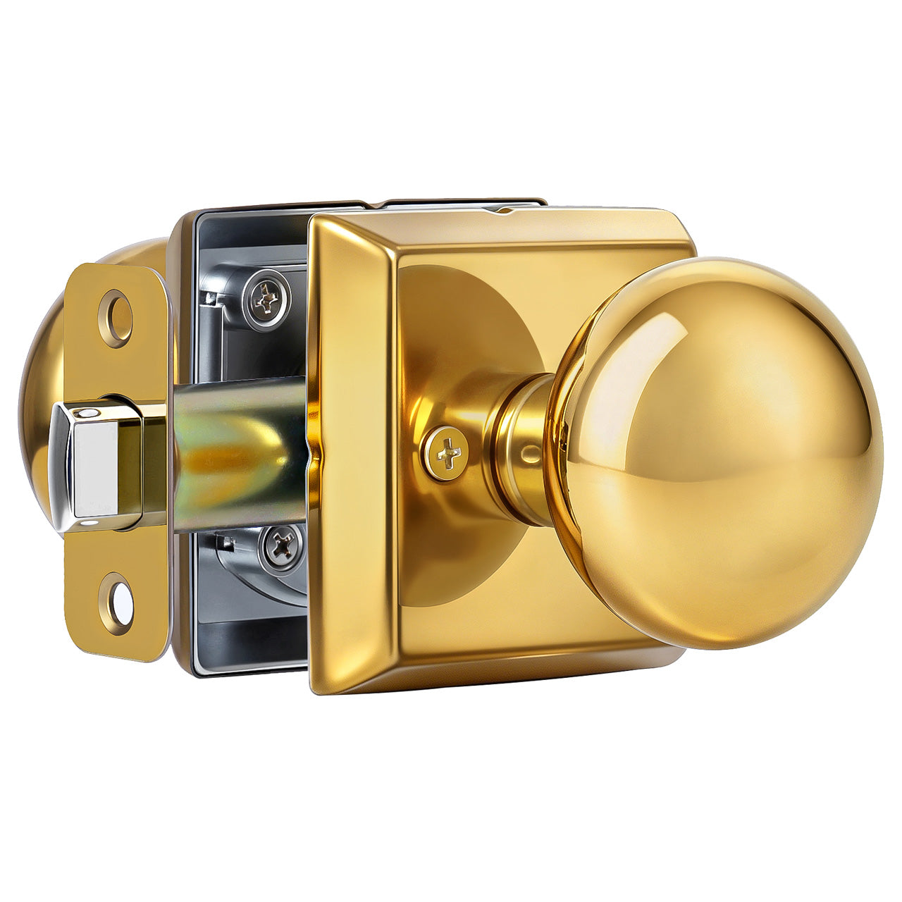 Modern Round Interior Door Knobs | Dummy, Passage & Privacy | SENY
