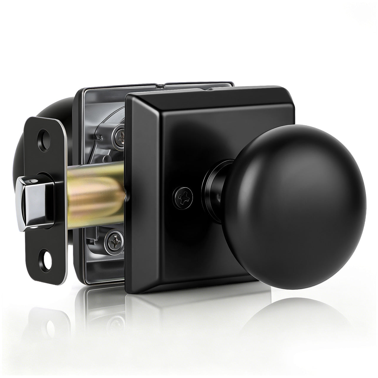 Modern Round Interior Door Knobs | Dummy, Passage & Privacy | SENY