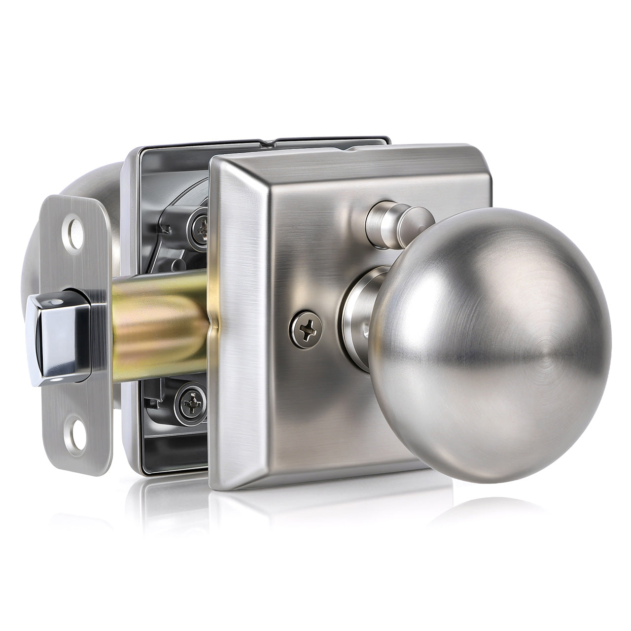 Modern Round Interior Door Knobs | Dummy, Passage & Privacy | SENY