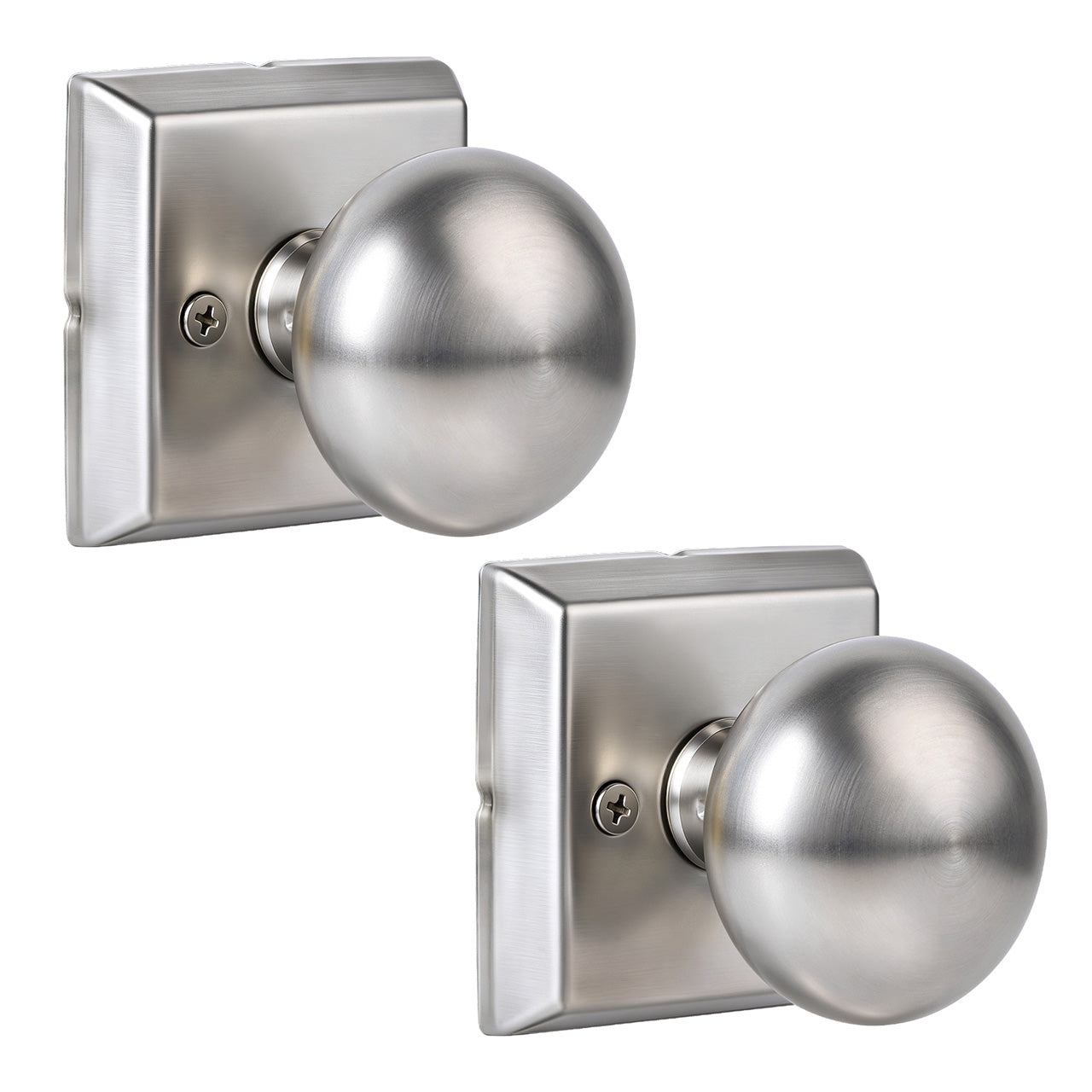 Modern Round Interior Door Knobs | Dummy, Passage & Privacy | SENY
