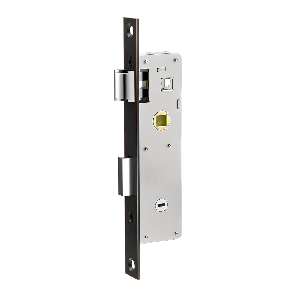 SENY Flat Slot Storm Door Handle & Mortise Lock Replacement for Storm & Screen Doors