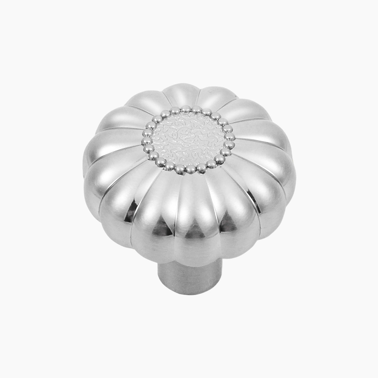 SENY Vintage Pumpkin Cabinet Knobs – Solid Metal Drawer Knobs for Kitchen, Bathroom & Furniture (4 Pack)