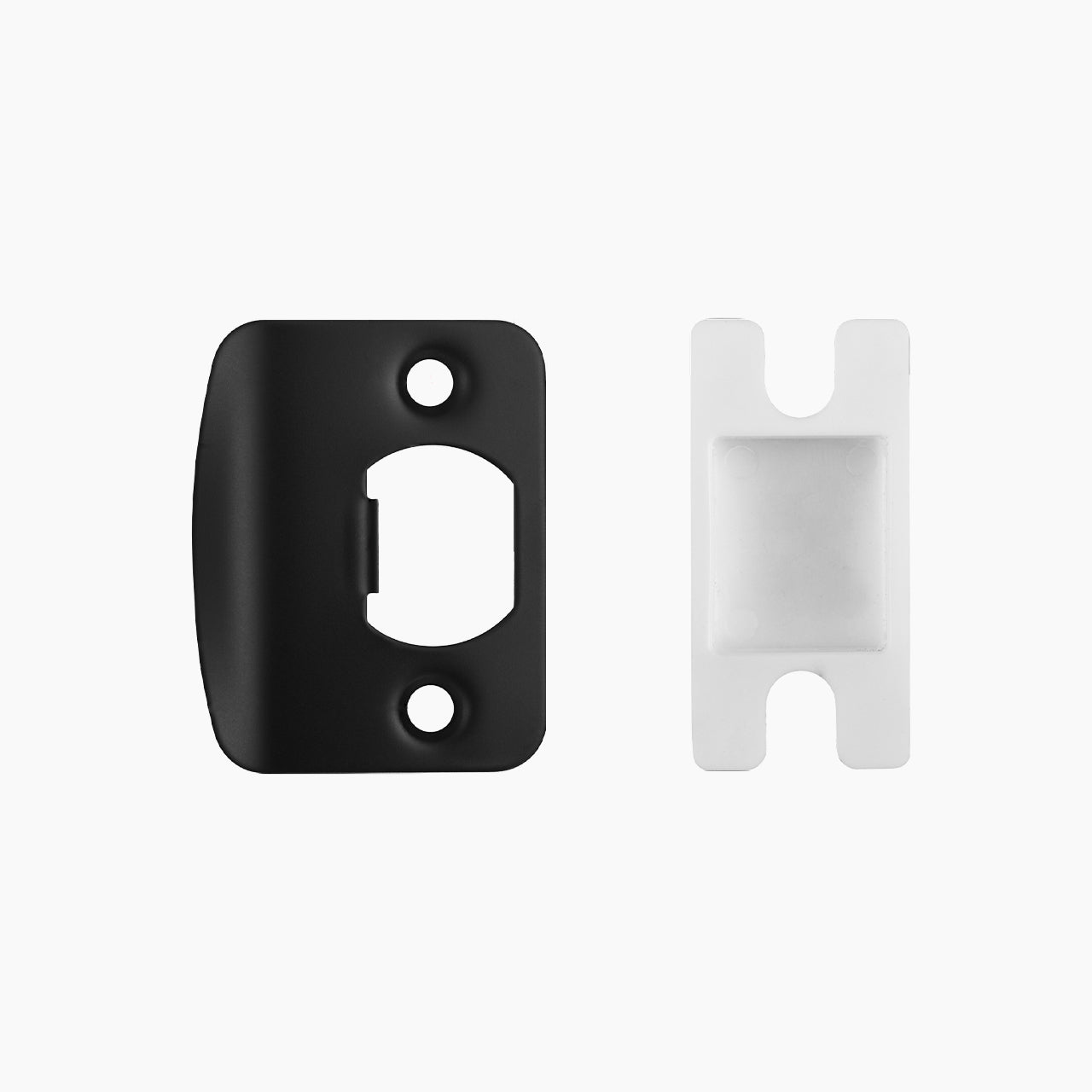 SENY Door Strike Plate – Metal Latch Reinforcement & Repair Plate for Interior Doors