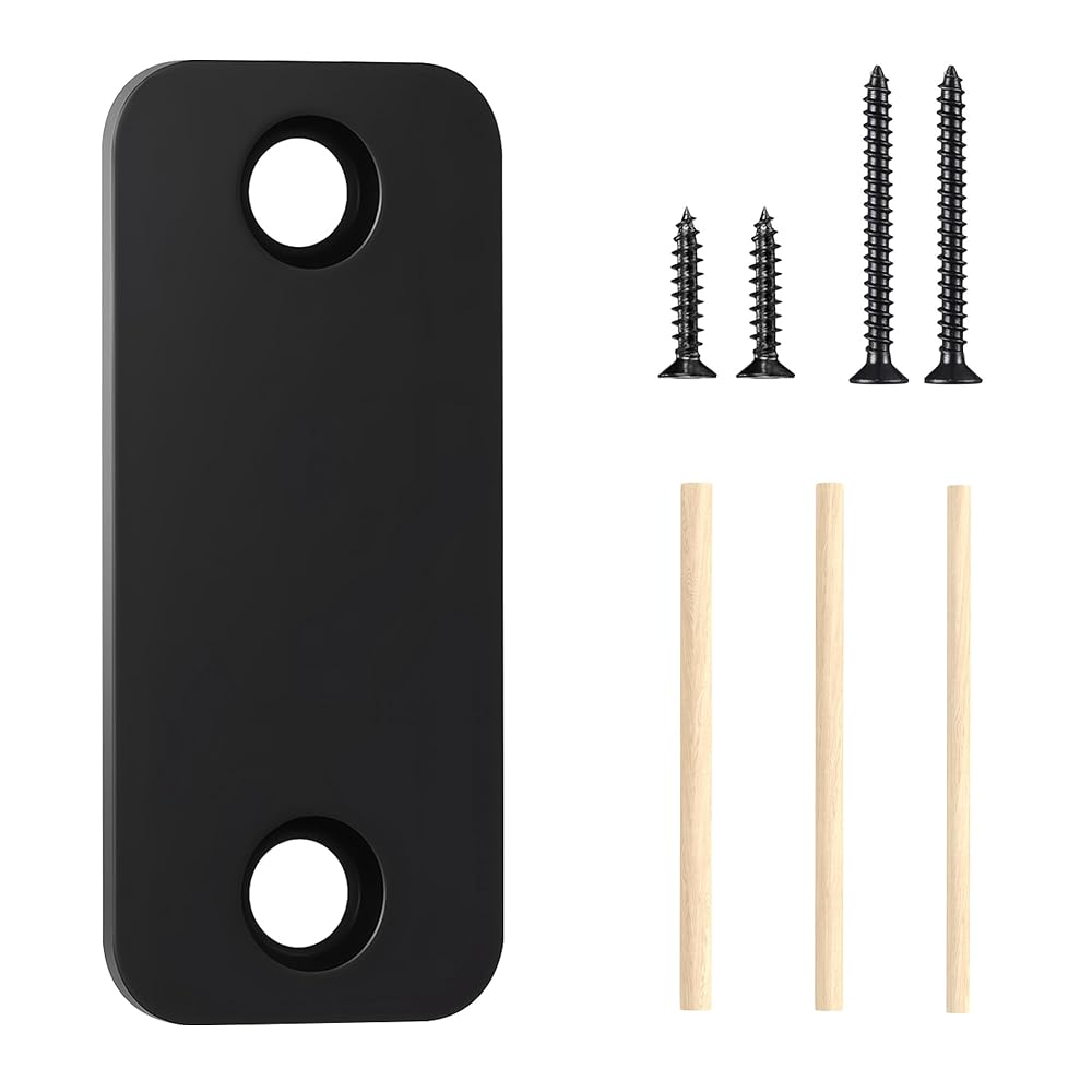 SENY Door Hole Cover Plate – 2-1/4" × 1" Door Frame Filler Plate