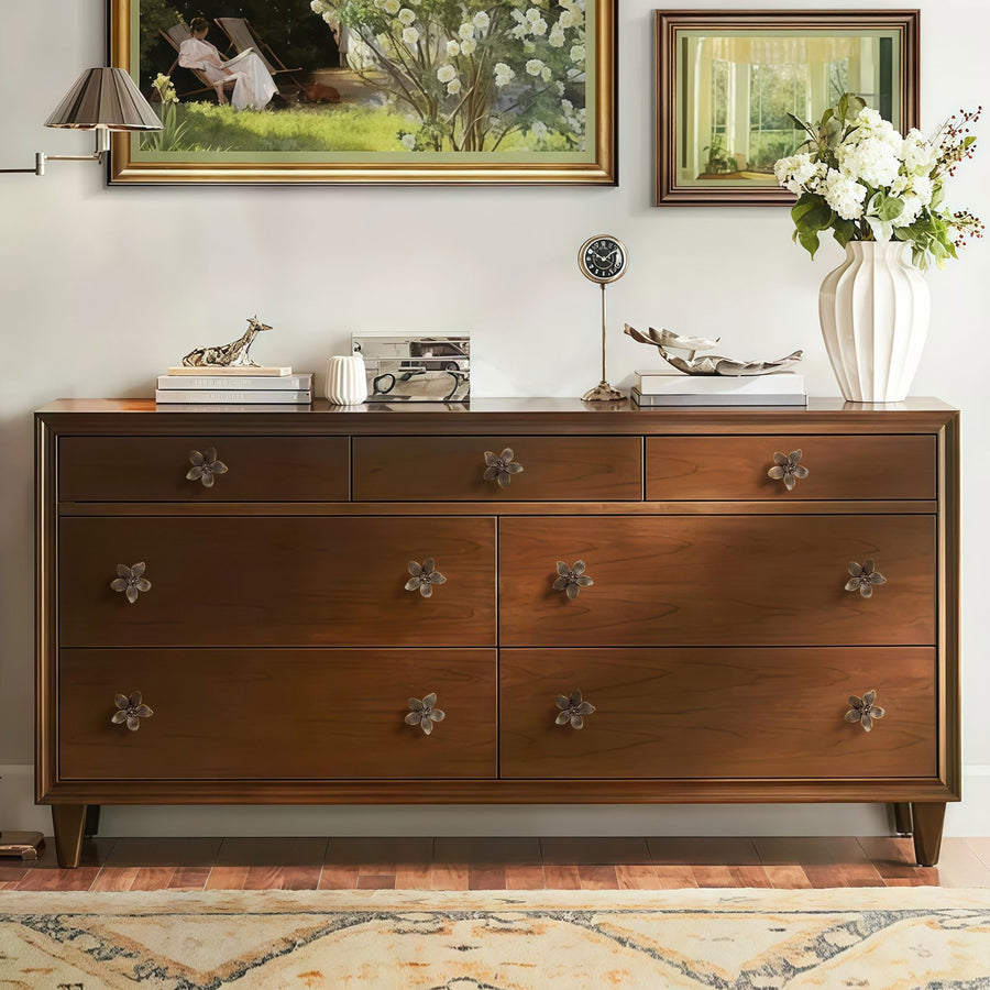 SENY Floral Drawer Knobs – Vintage Flower Cabinet Knobs for Dressers, Cabinets & Furniture applicable scenario