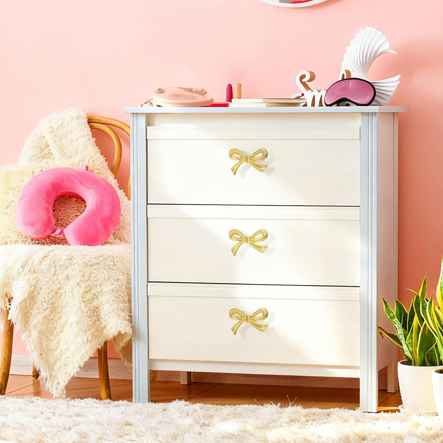 SENY Bow Dresser Knobs, Cute Bow Drawer Knobs for Dressers, Cabinets & Furniture applicable scenario