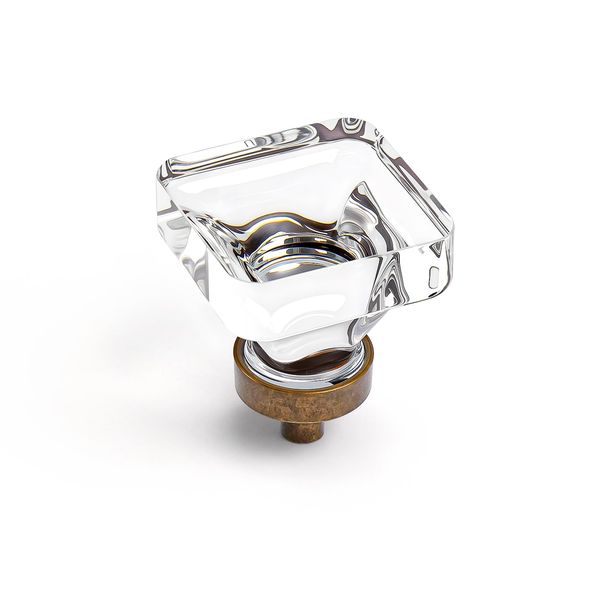 SENY Square Crystal Cabinet Knobs – Glass Drawer Knobs