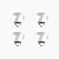 SENY Egg Crystal Cabinet Knobs – Oval Glass Drawer Knobs for Kitchen, Bathroom & Furniture (4 Pack) - Seny Hardware