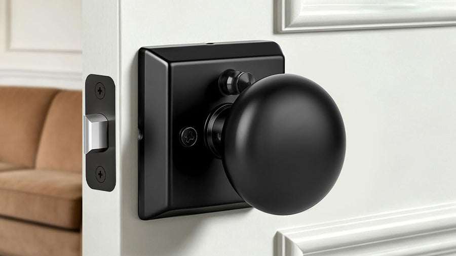 Modern Round Interior Door Knobs | Dummy, Passage & Privacy | SENY applicable scenario