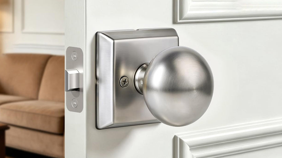Modern Round Interior Door Knobs | Dummy, Passage & Privacy | SENY applicable scenario