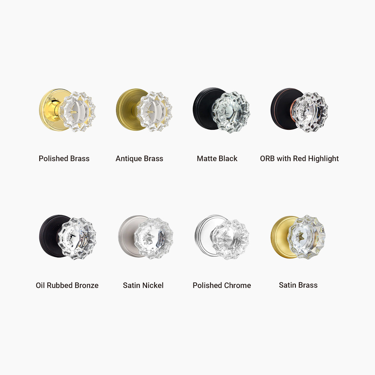 vintage metal door knobs