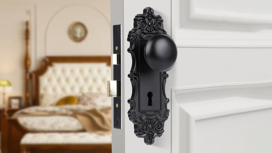 SENY Vintage Mortise Lock Set with Skeleton Key – Antique Exterior Front Door Lock applicable scenario
