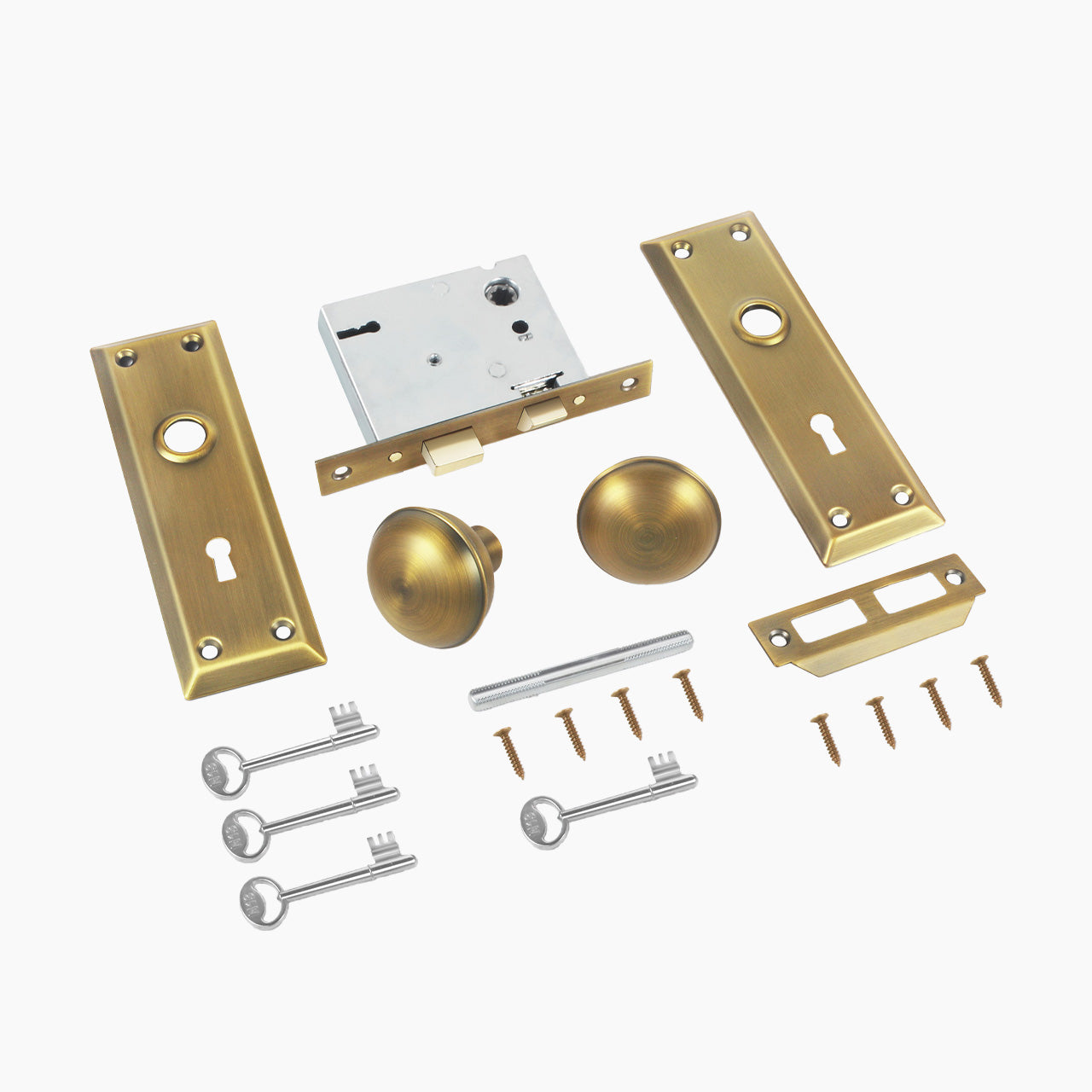 mortise lock door knob