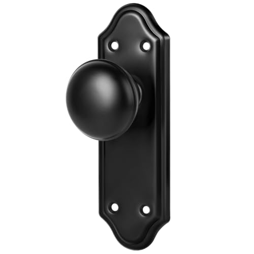 SENY Vintage Mortise Lock Set with Skeleton Key, Classic Door Hardware for Interior Doors