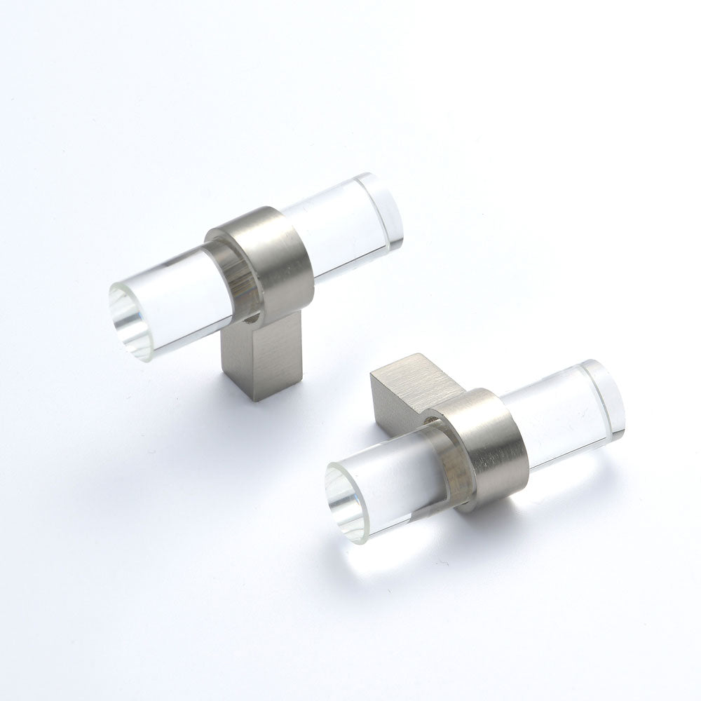 brushed nickel cabinet handles