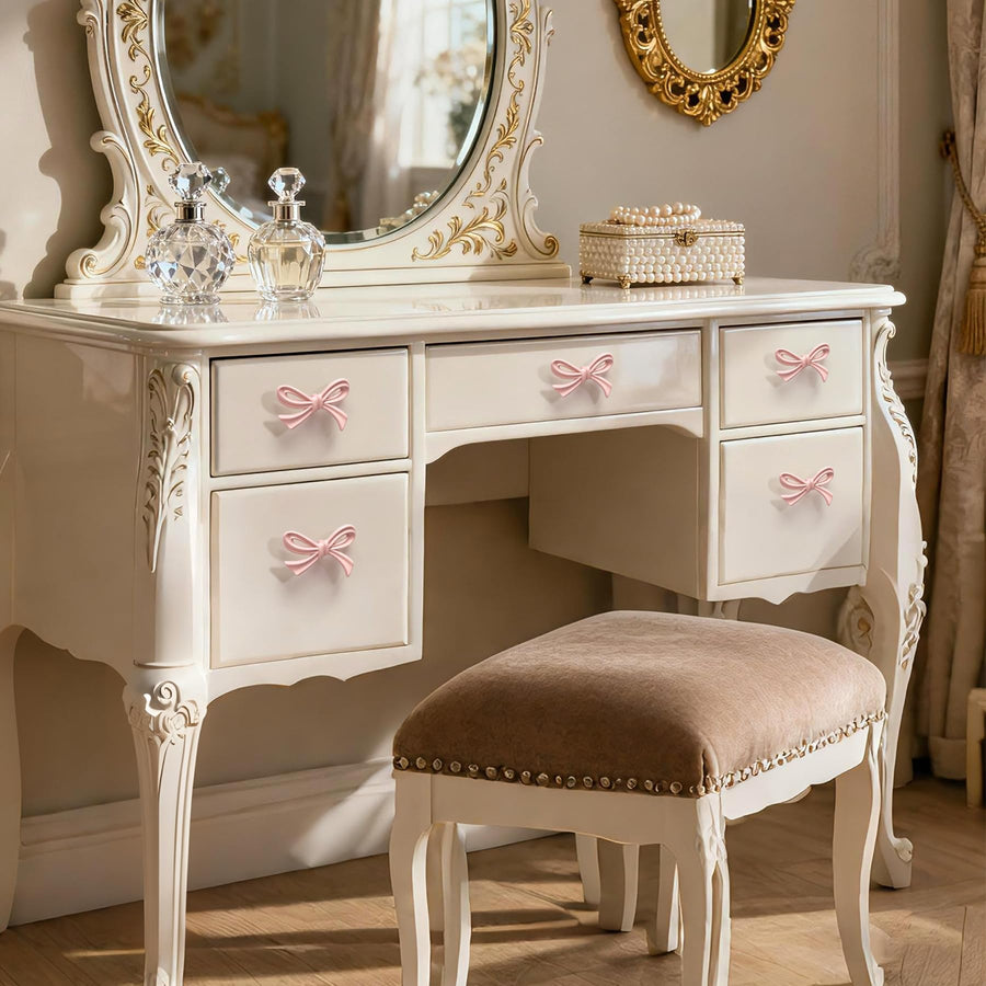 SENY Bow Dresser Knobs, Cute Bow Drawer Knobs for Dressers, Cabinets & Furniture applicable scenario