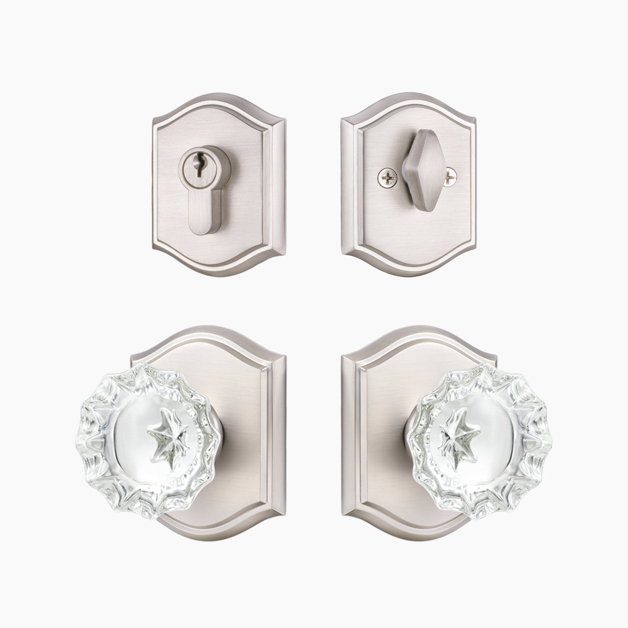 antique crystal door knobs