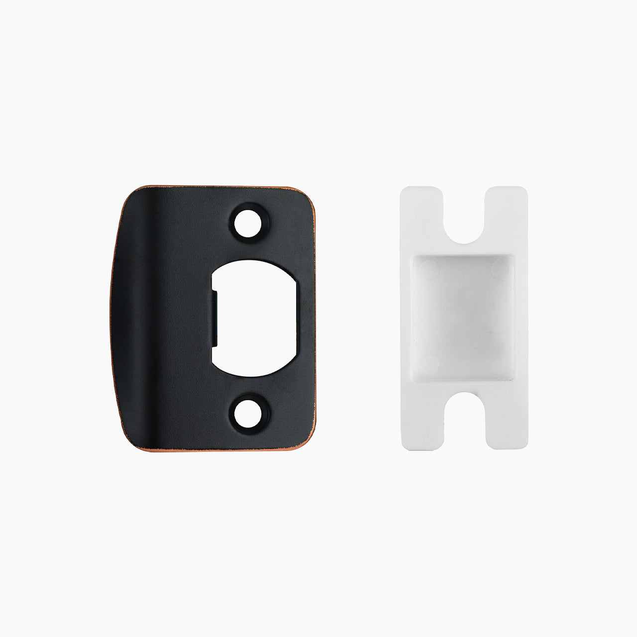 SENY Door Strike Plate – Metal Latch Reinforcement & Repair Plate for Interior Doors