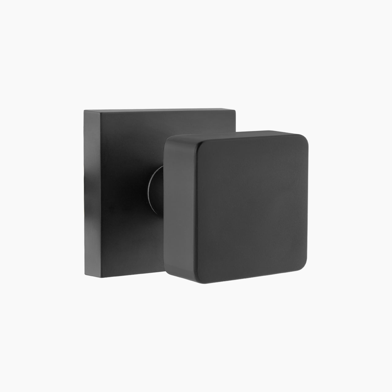 black antique door knobs-passage