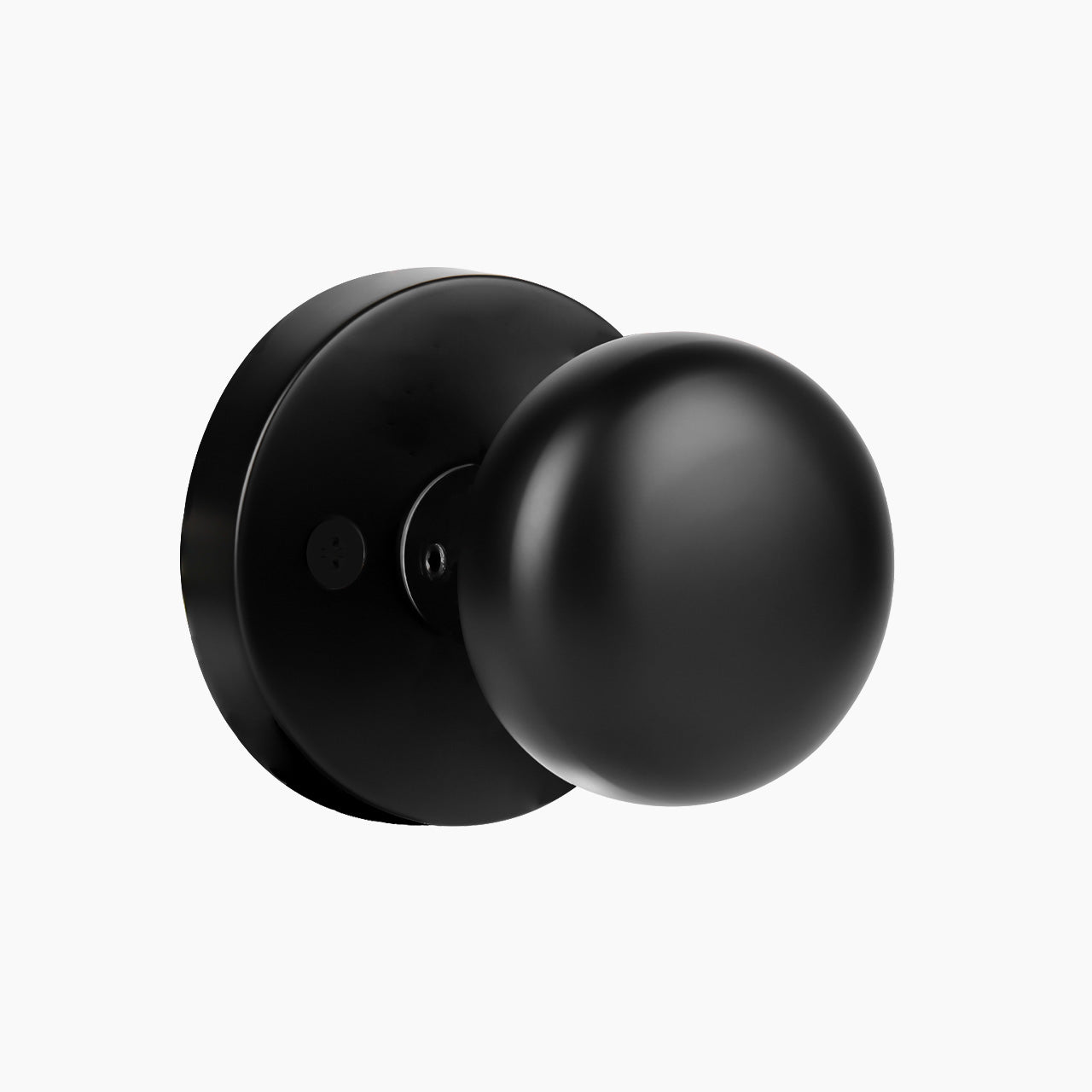 contemporary interior door knobs matte black passage function SENY