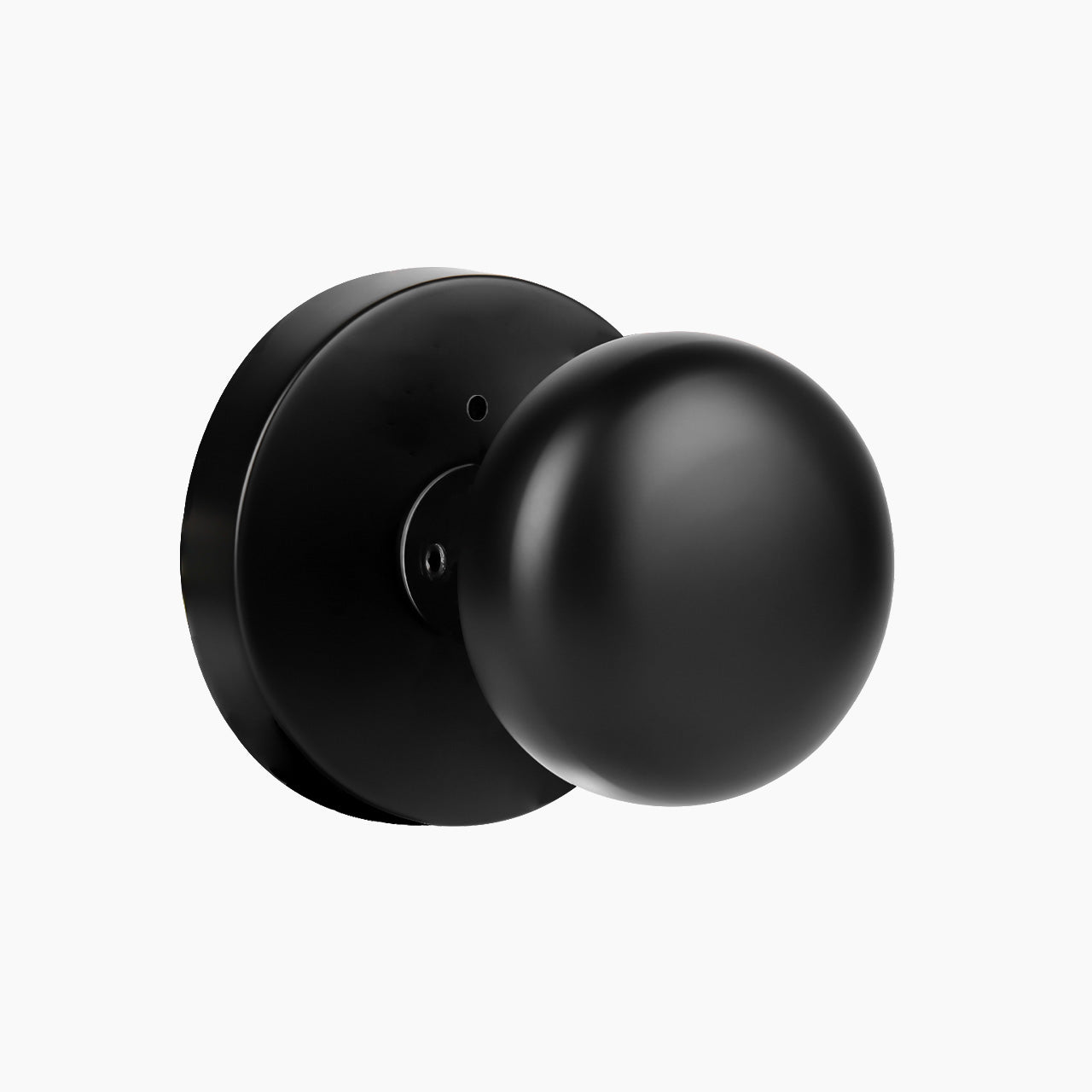 contemporary interior door knobs matte black privacy function SENY