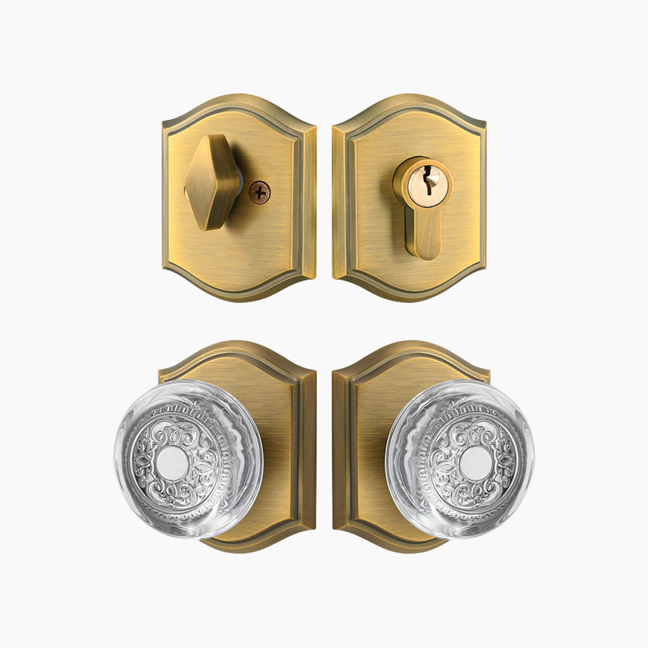 deadbolt door knob set