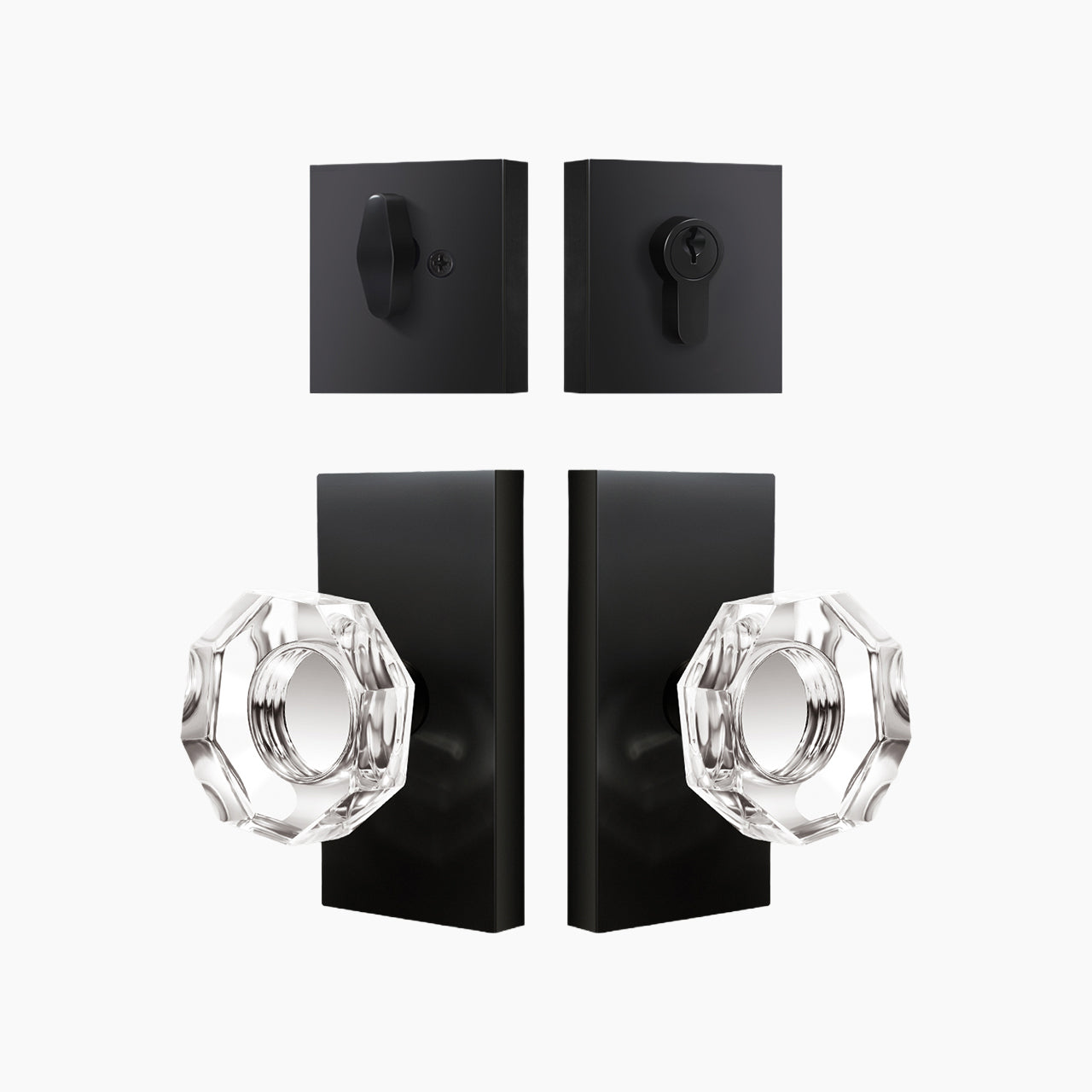 door knob and deadbolt set